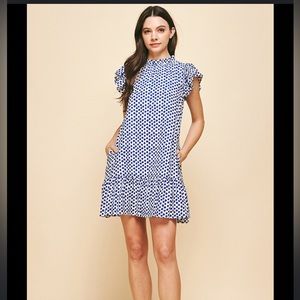 Pinch Polk Dot Dress